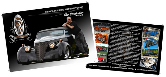 Brochure design for Superior Autoworks