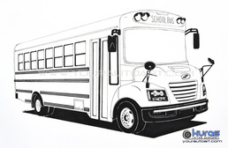 Starcraft Quest concept bus sketch